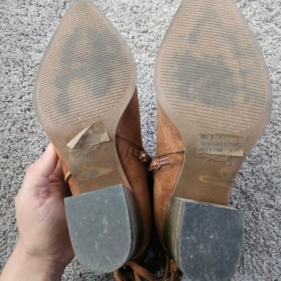 Fringe booties - Picture 4 of 6